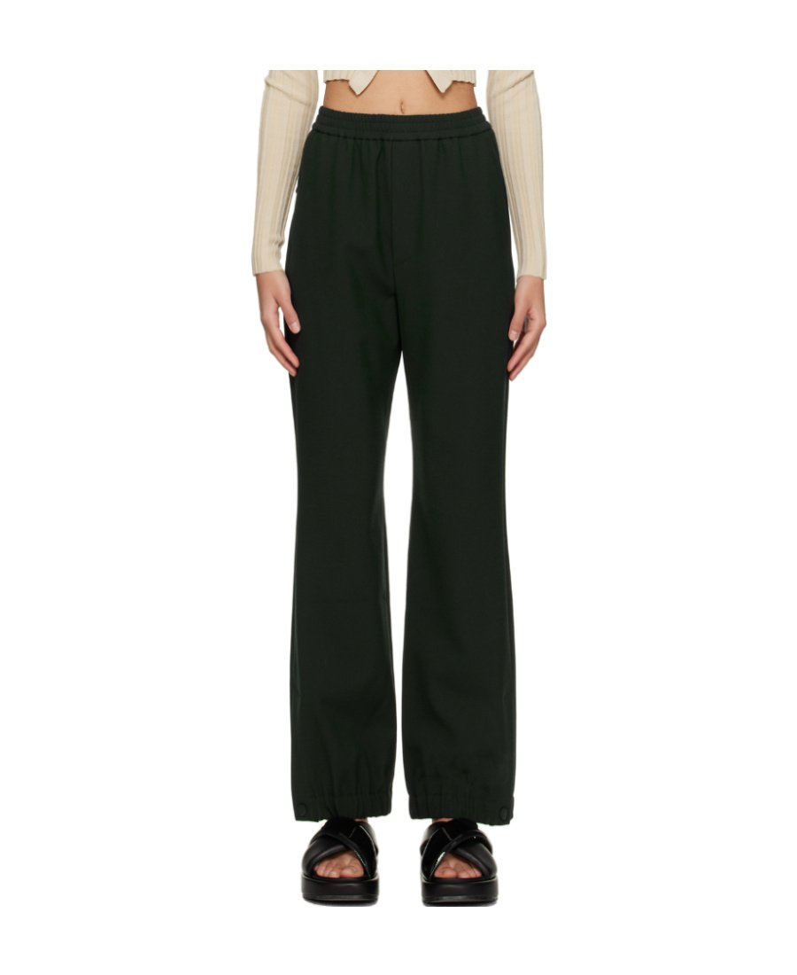 Nanushka Gathered Waist Trousers In Black