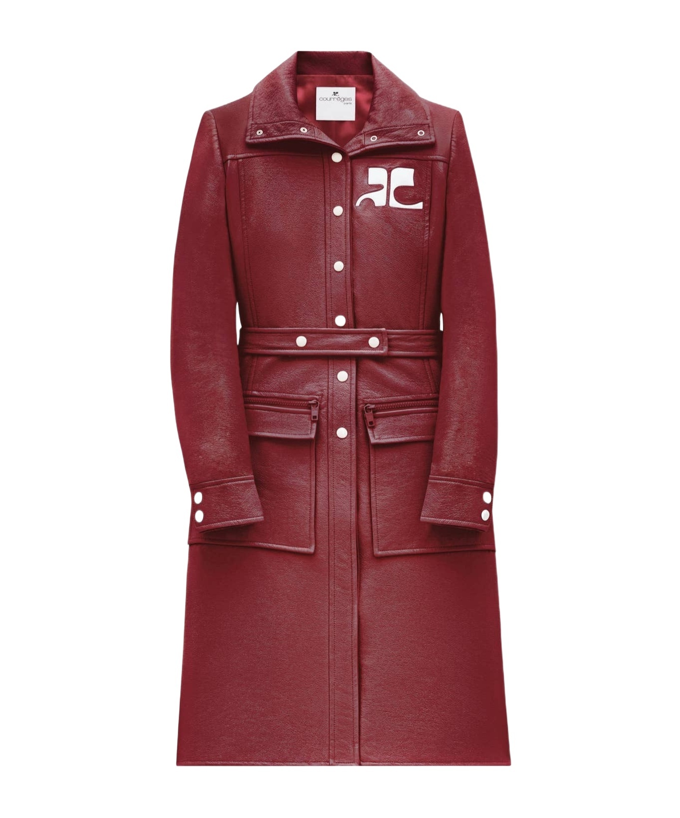Courrèges Belted Trench Coat