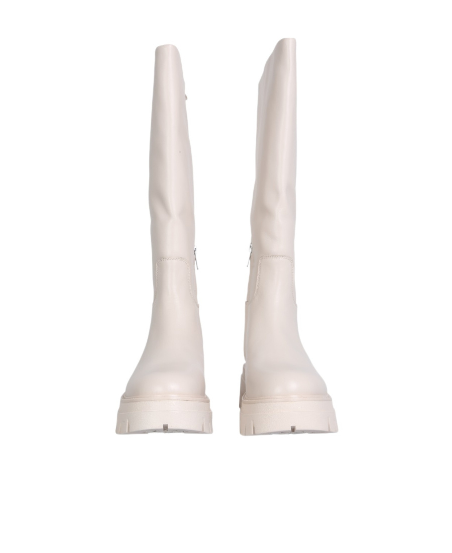 Ash Logo Boots In White