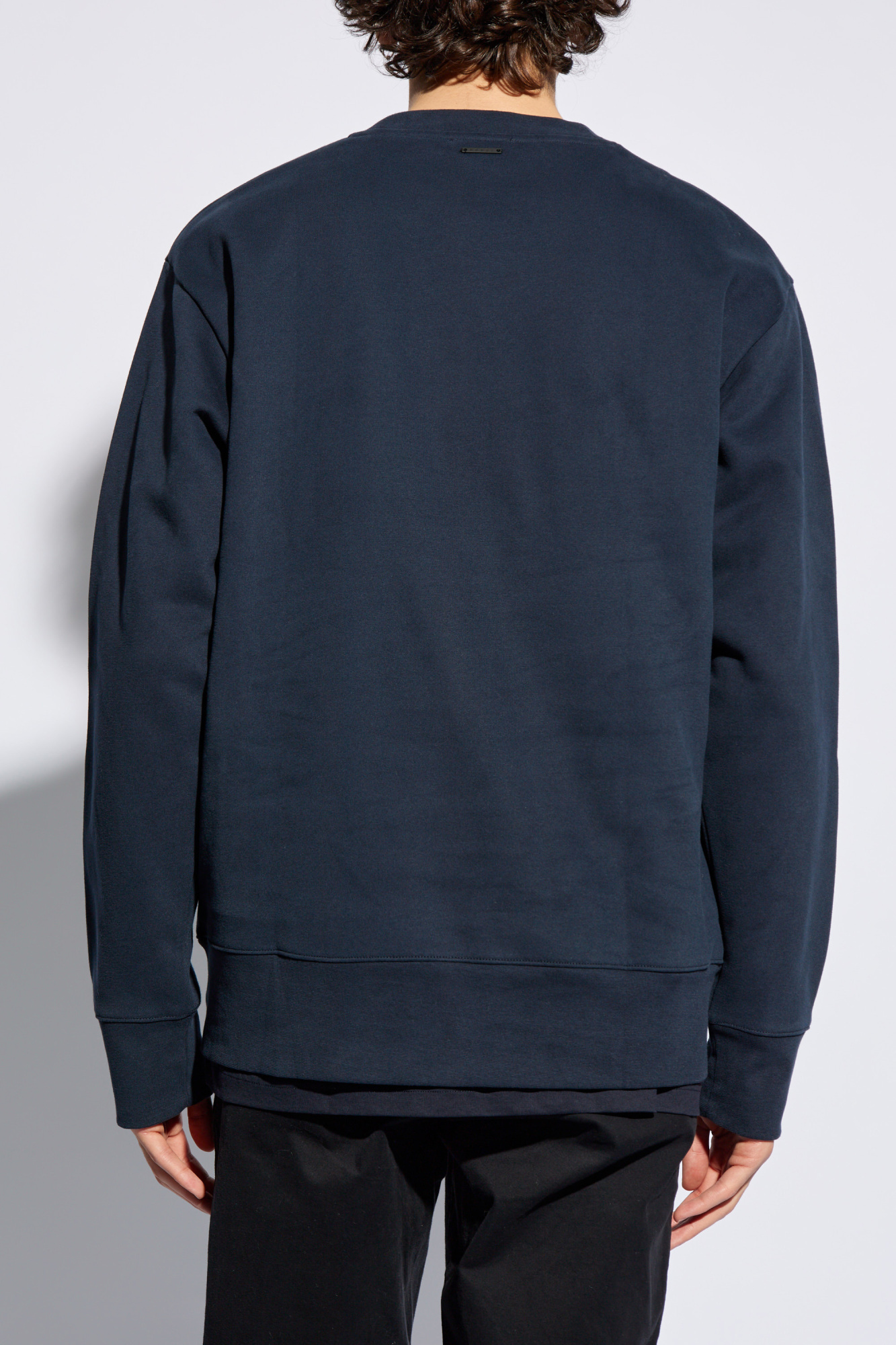 Norse Projects Crew-neck Cotton Sweatshirt In Blue