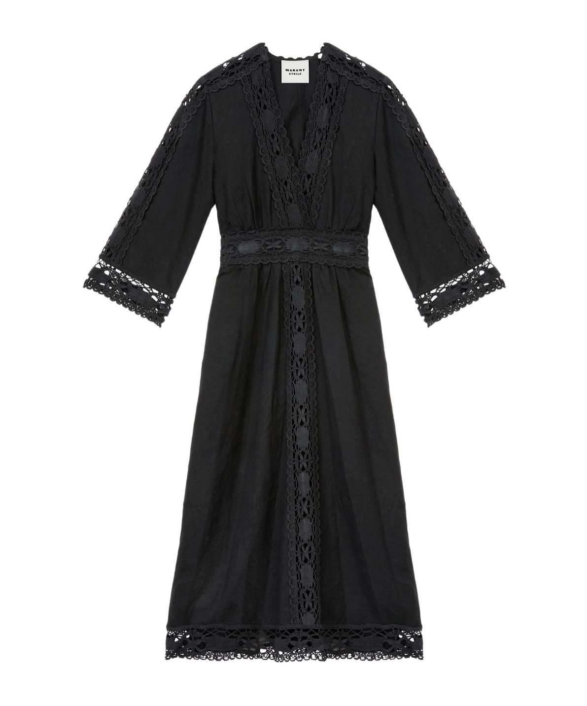 Isabel Marant Étoile Veona Long Dress In Black