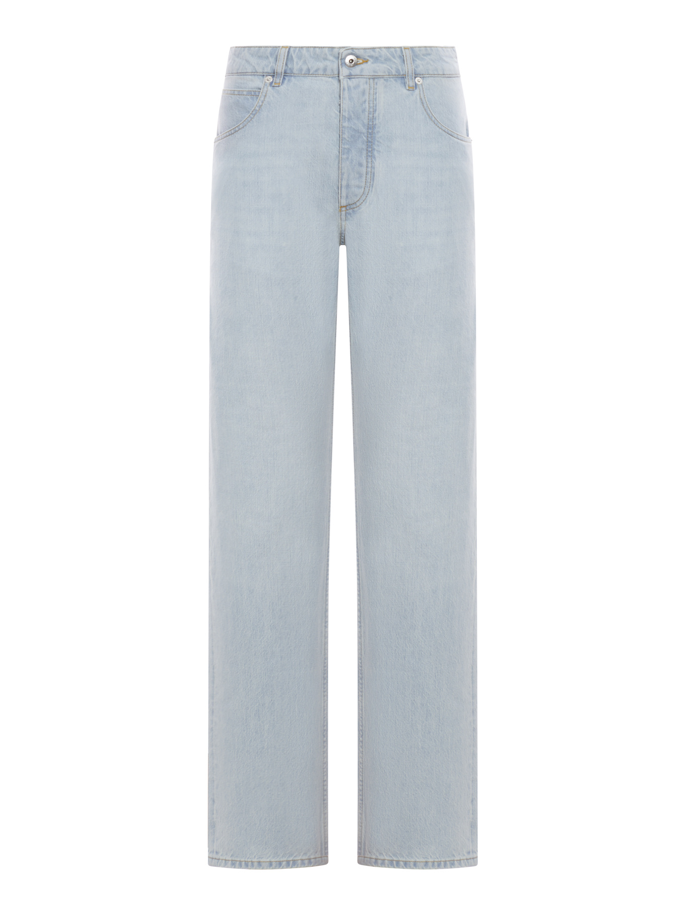 Shop Bottega Veneta Straight Leg Boyfriend Jeans In Gray
