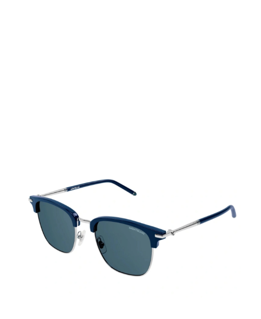 Montblanc Eyewear Square Frame Sunglasses In Gray