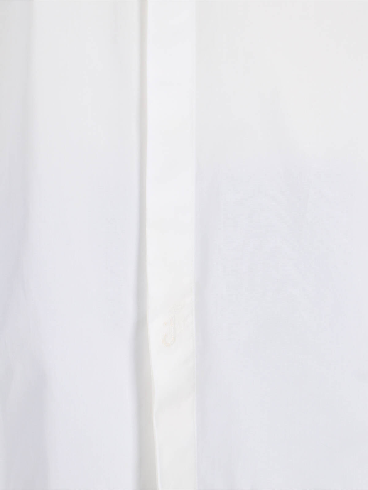 Jil Sander Tailored Button-down Shirt With Cuffed Sleeves In White