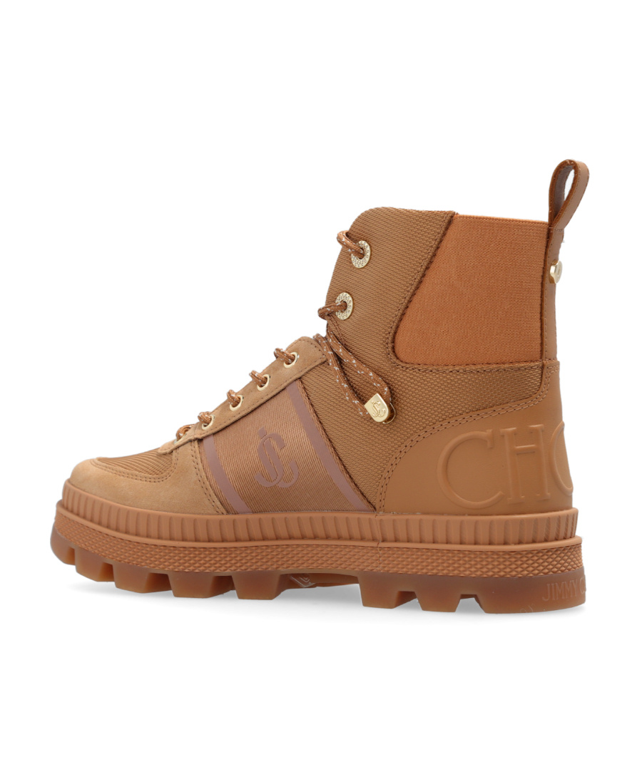 JIMMY CHOO NORMANDY LACE-UP BOOTS
