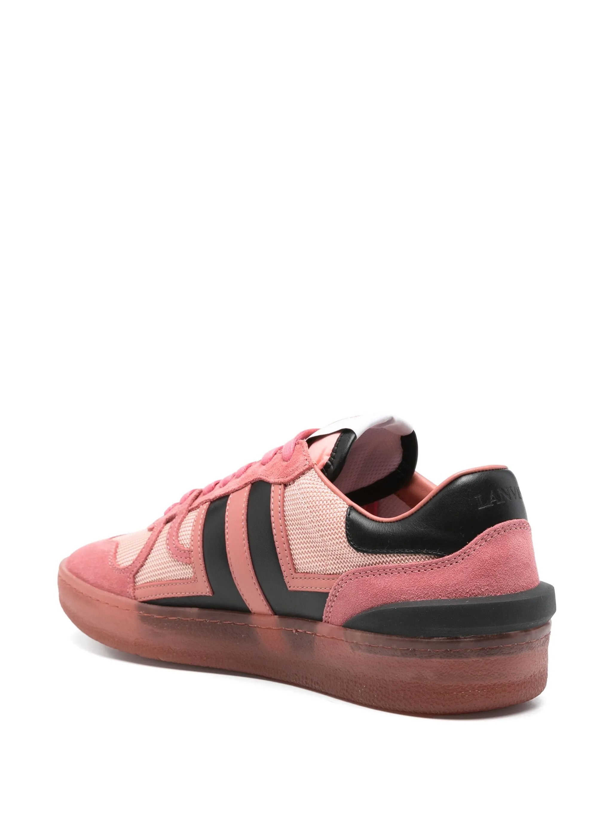 Lanvin Unisex Clay Mesh Sneakers In Pink