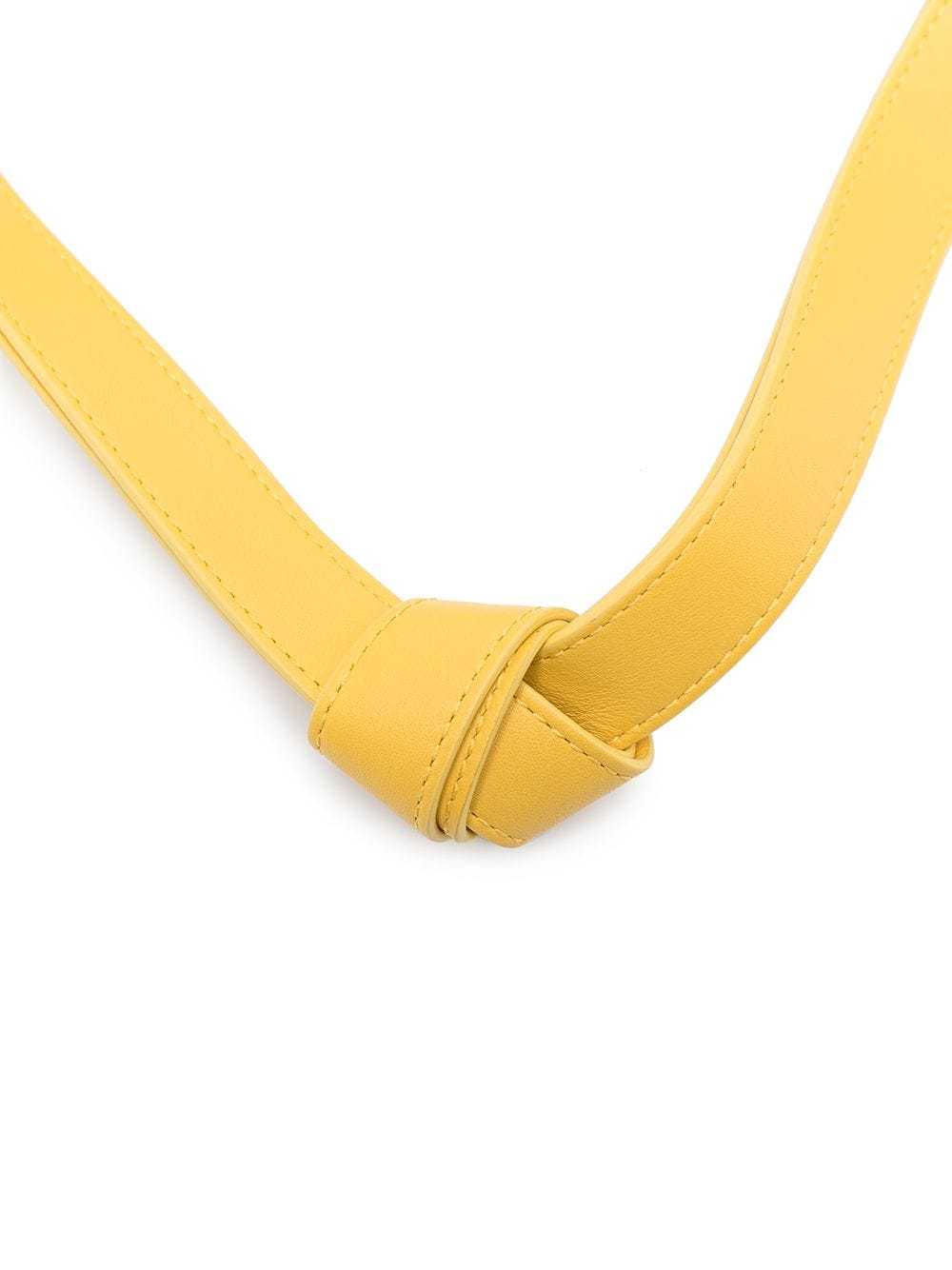 Bottega Veneta Gathered-detail Tote Bag In Orange