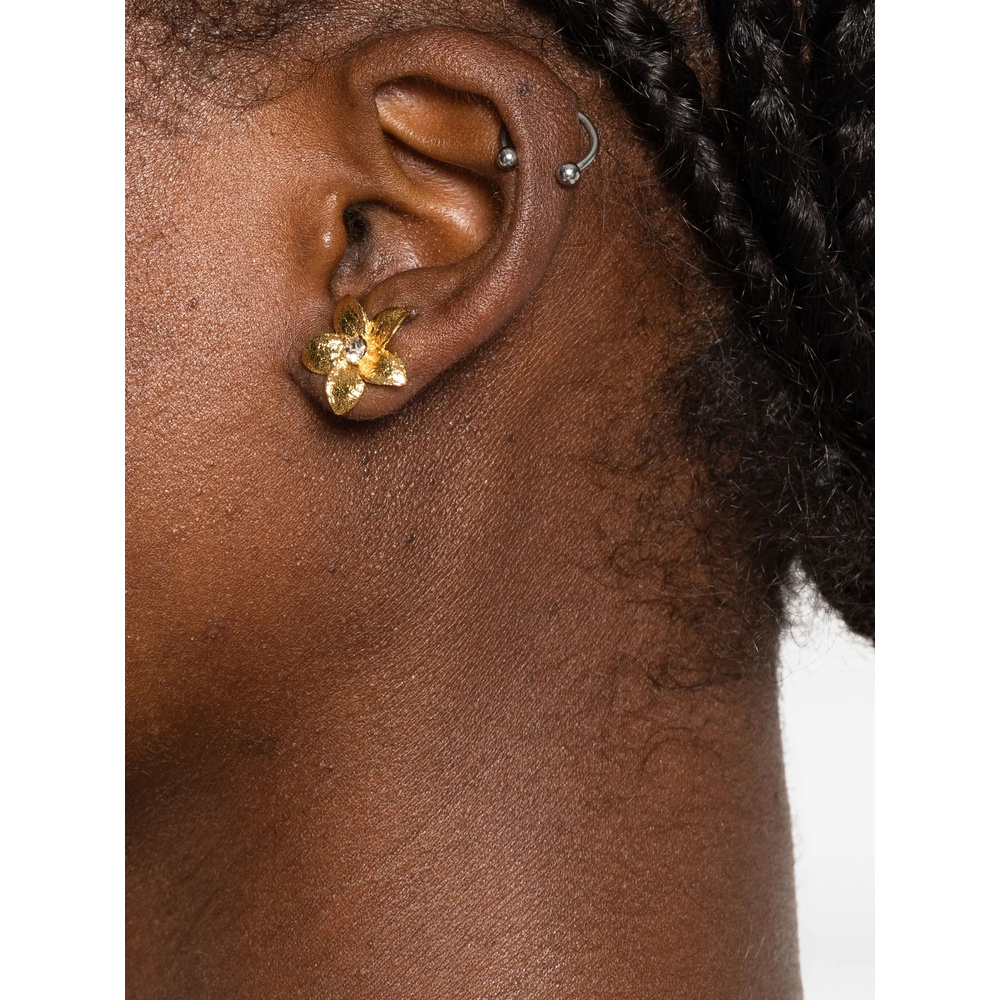 Forte Forte Flower-shaped Crystal Earrings