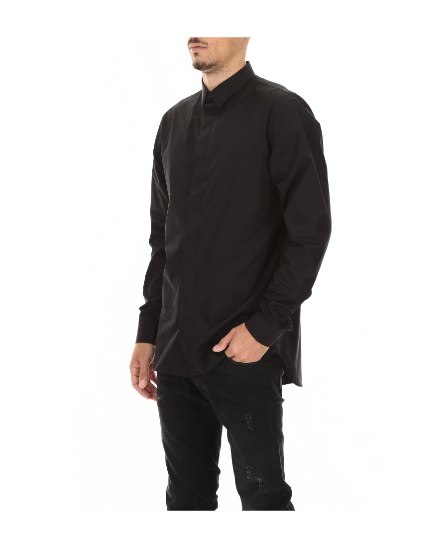 Dior Homme Bee Embroidered Shirt In Black