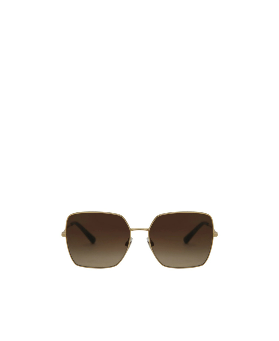 Dolce & Gabbana Logo Sunglasses In Green
