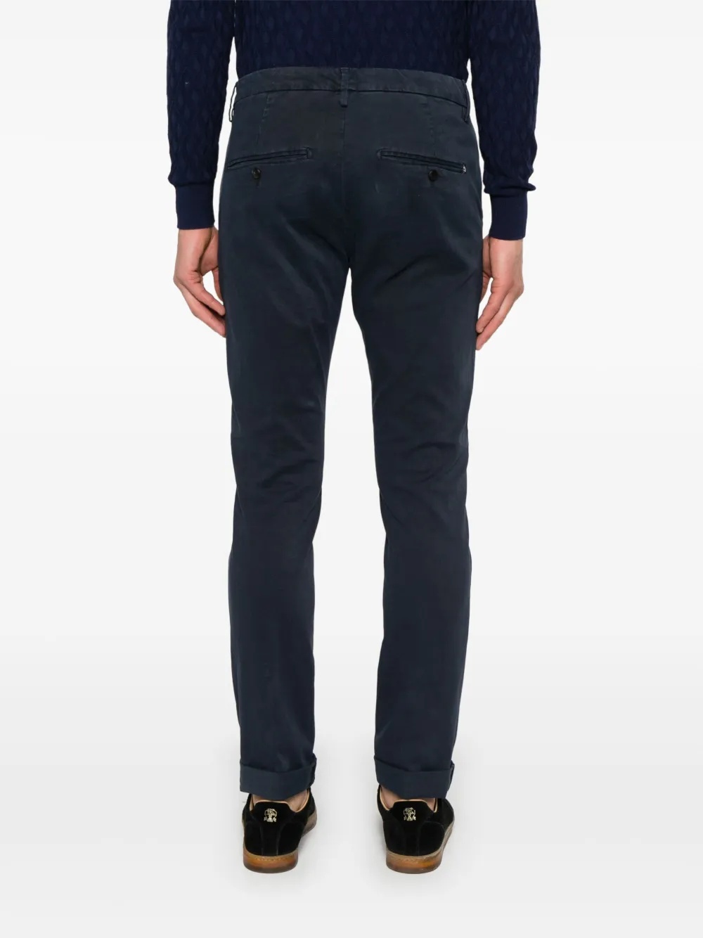 Dondup Gaubert Tapered Trousers In Blue