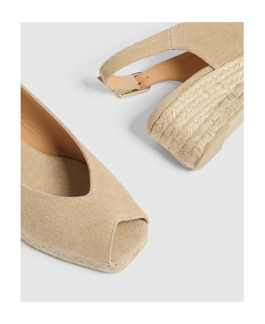 Castaã±er Dosalia Espadrilles Beige In Nude