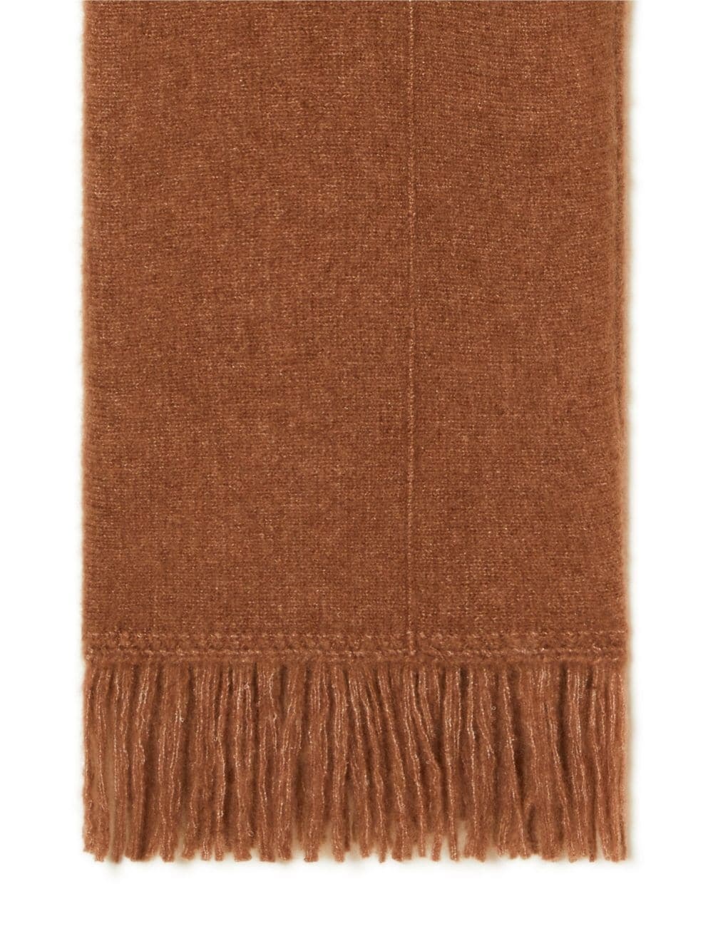 Alanui Cashmere And Silk Blend Trousers In Brown