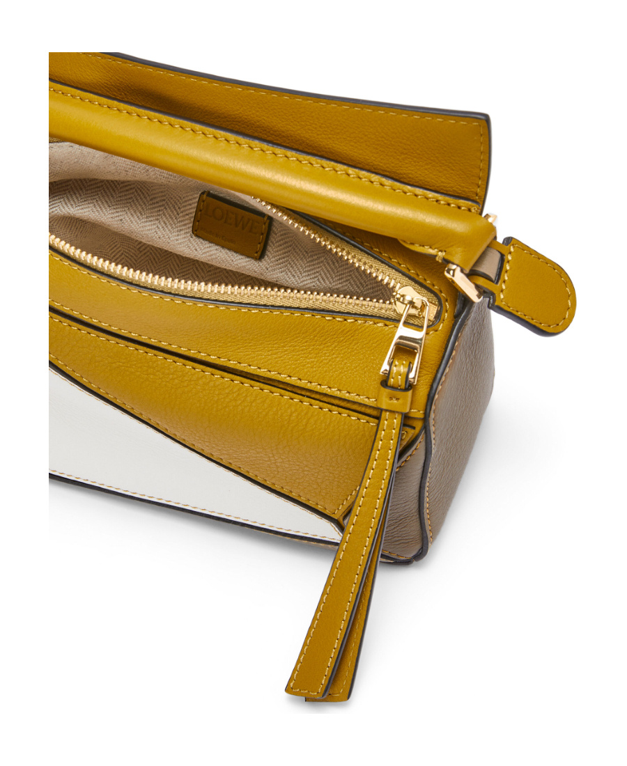 Loewe Classic Puzzle Mini Shoulder Bag In Brown
