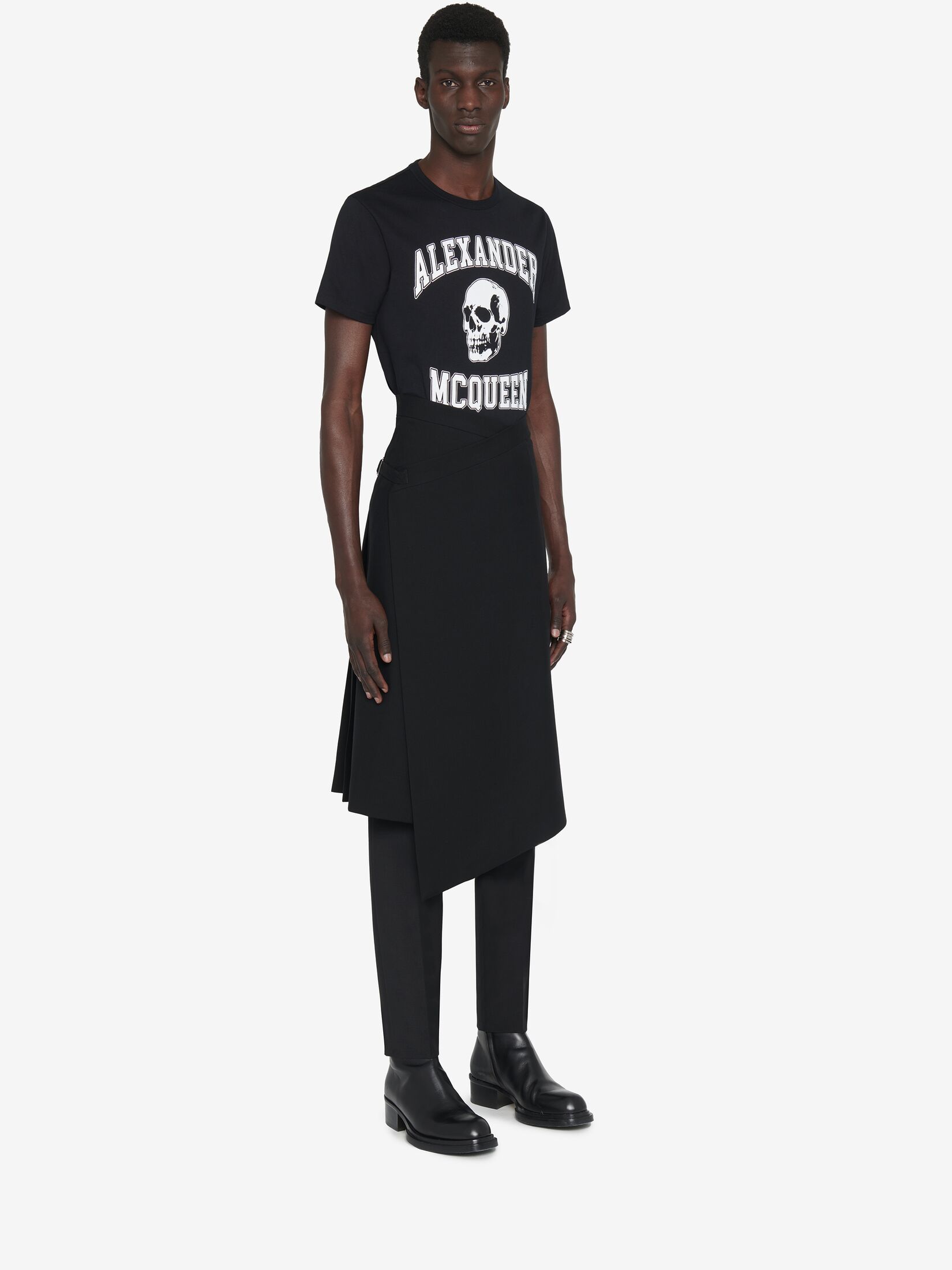 Alexander Mcqueen Alexander Mc Queen Skull T Shirt In Black