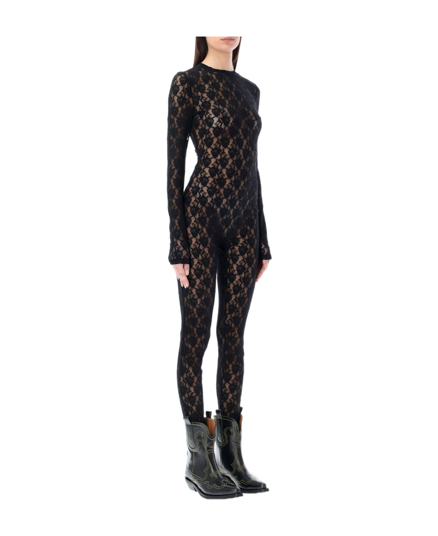 Heron Preston Lace-detail Jumpsuit