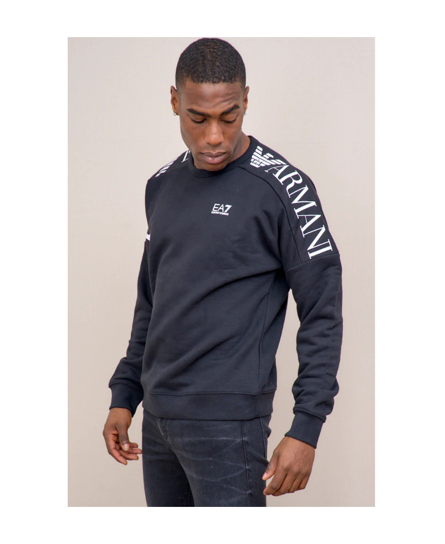Ea7 Sports Sweater In Black
