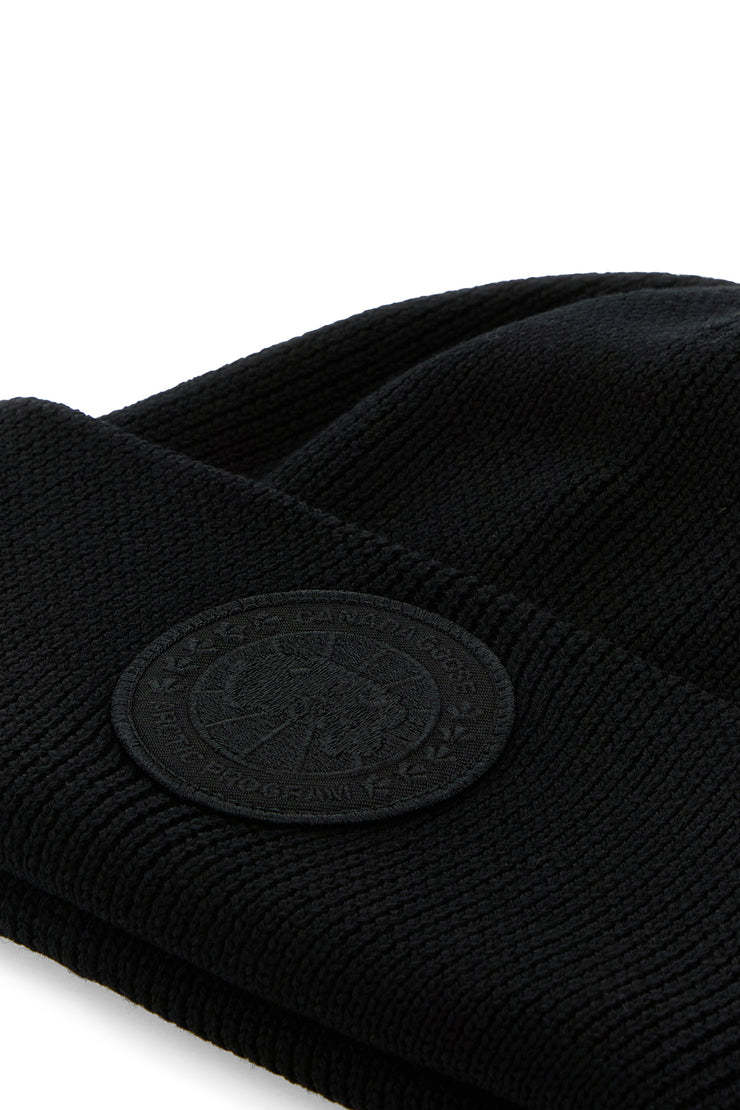 Canada Goose Cuffia Arctic In Lana Nera Uomo In Black