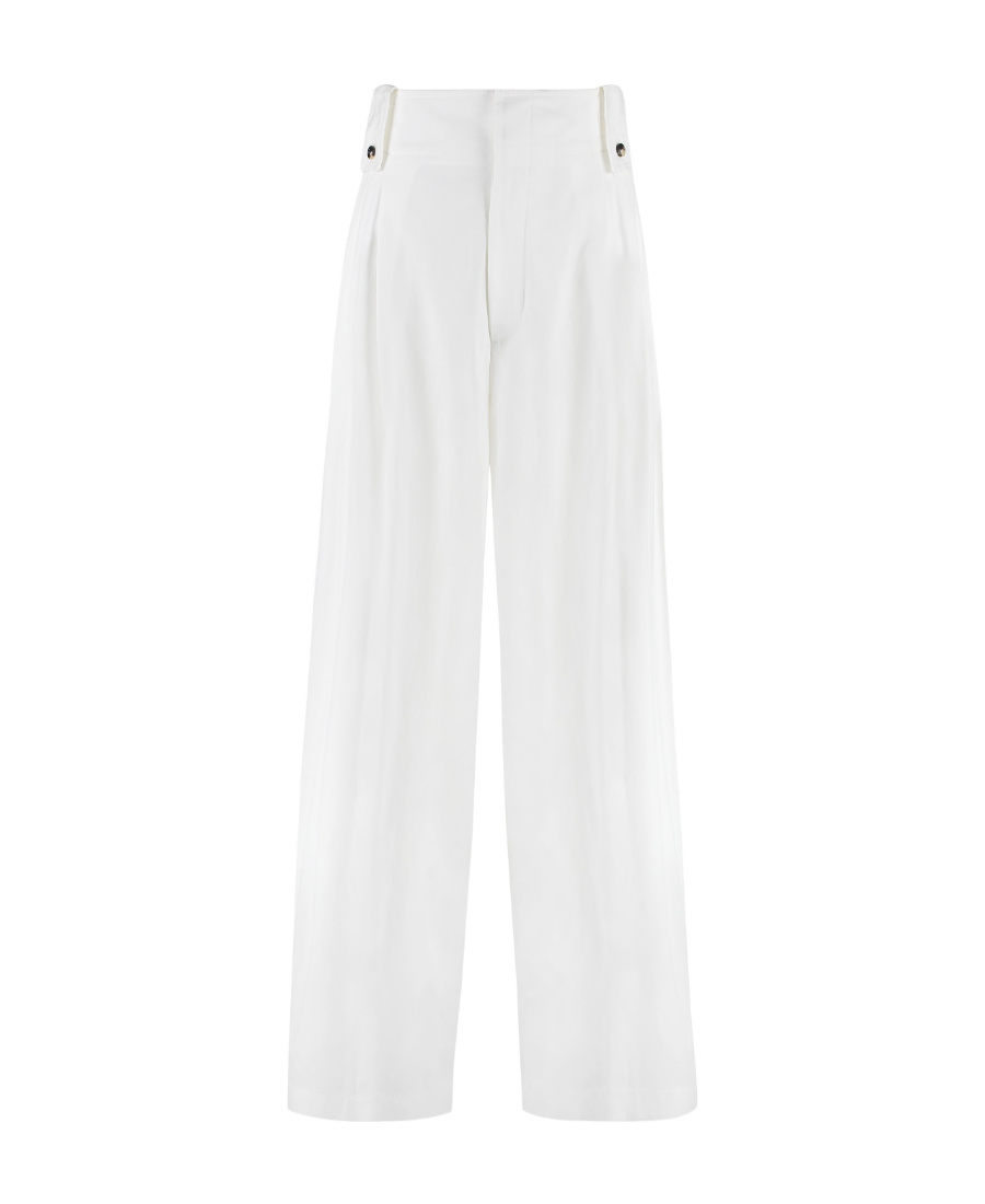 BOTTEGA VENETA BOTTEGA VENETA HIGH WAIST TAPERED FIT TROUSERS