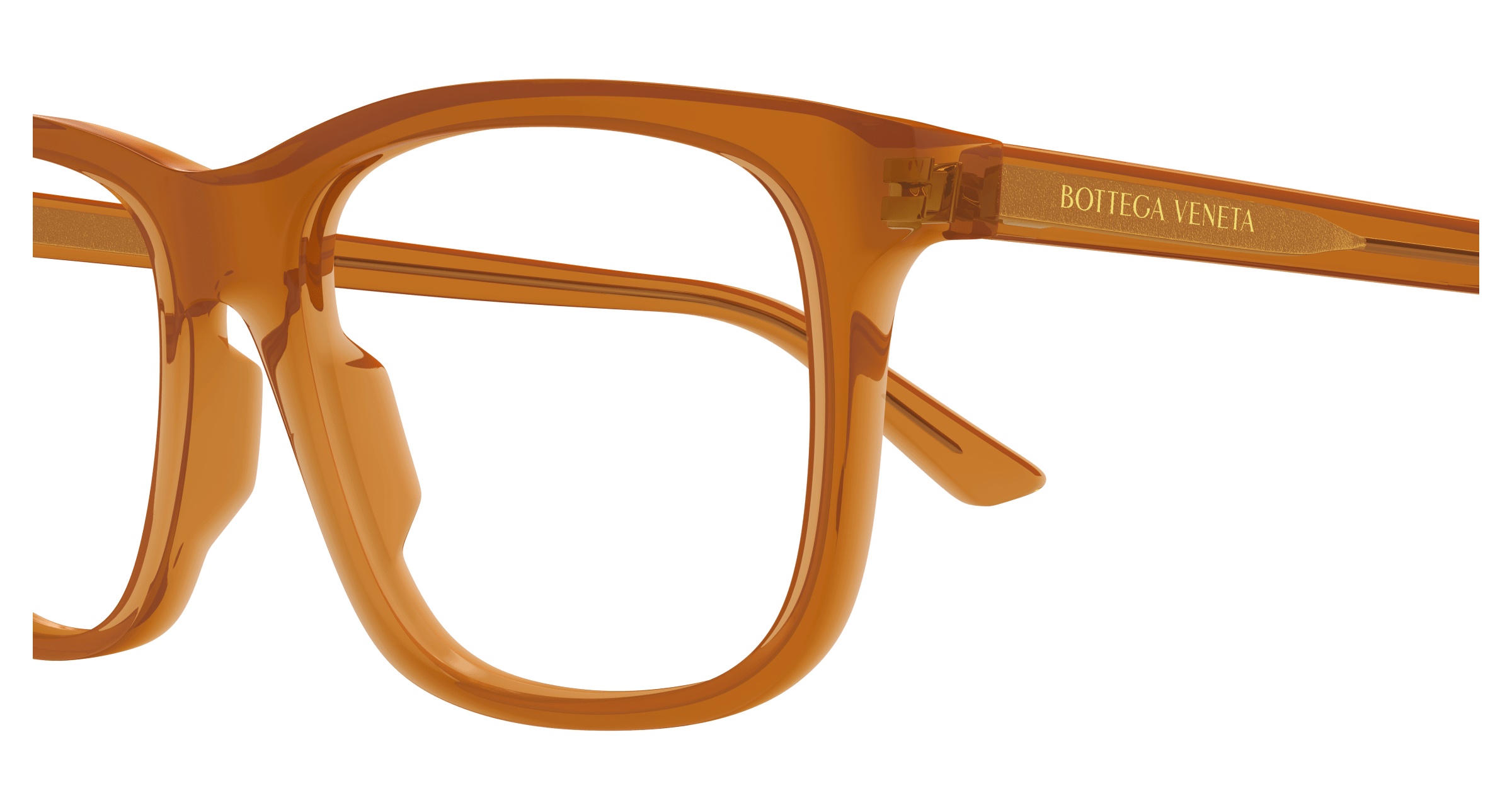 Bottega Veneta Full-frame Flat Mirror In Orange