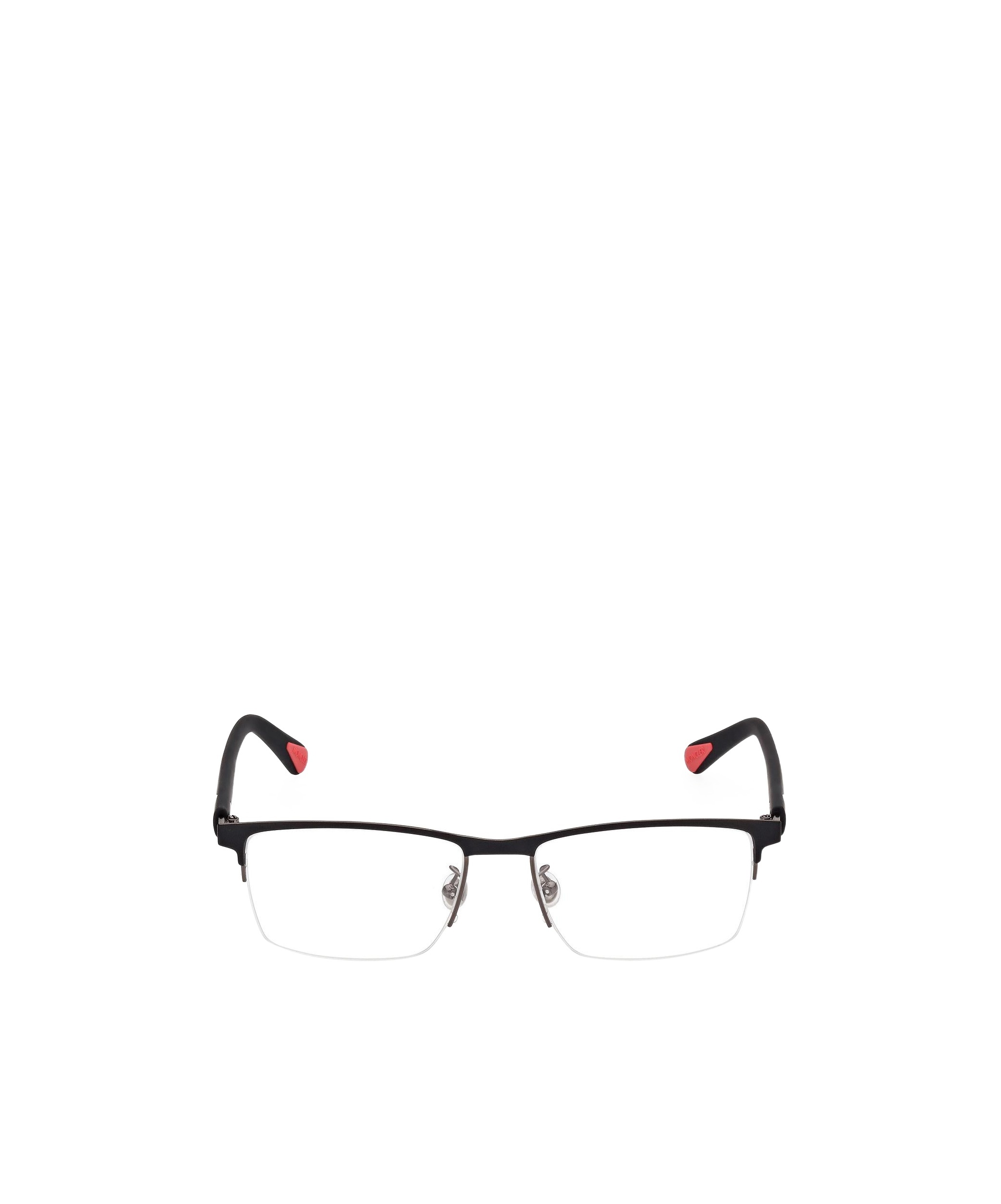Moncler Logo-plaque Rectangle-frame Glasses In White