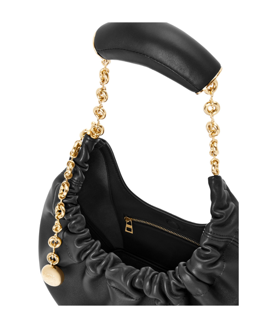 Loewe Small Drawstring Handbag In Black