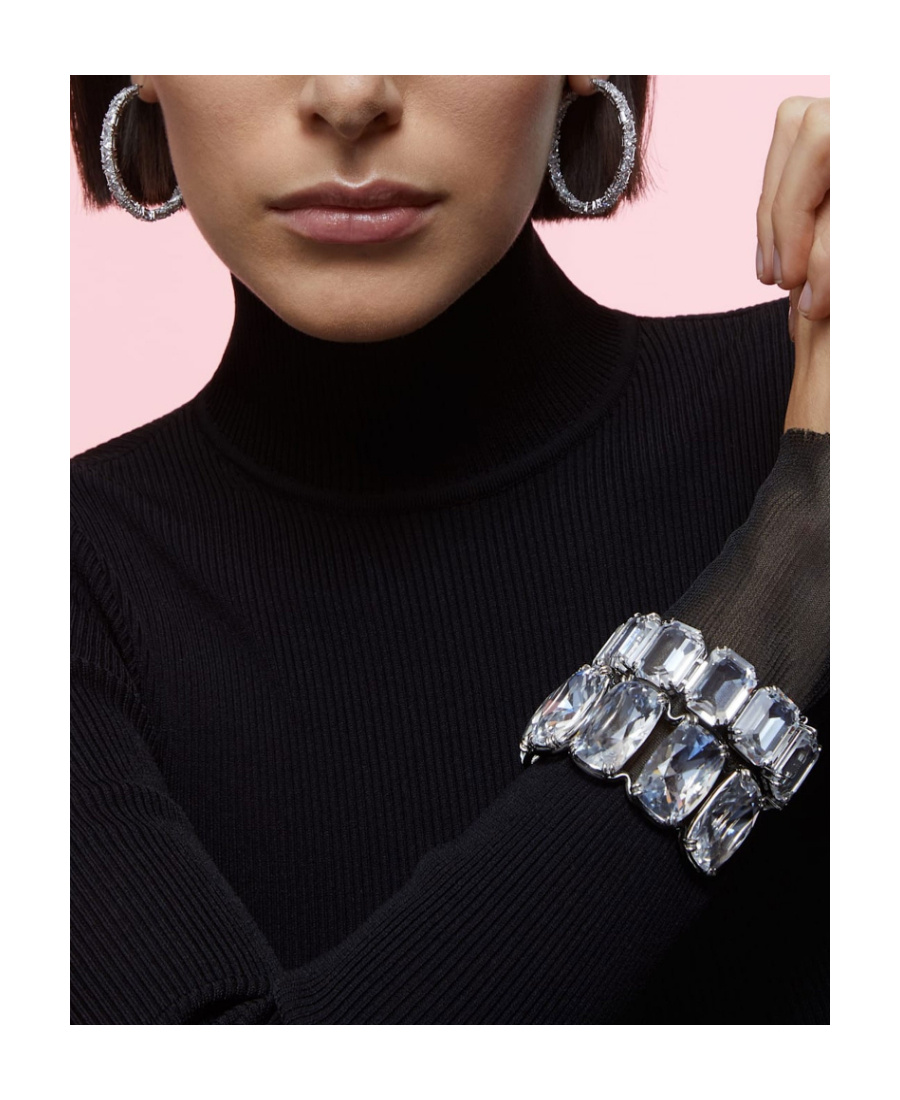 Swarovski Milenia Crystal-embellished Bracelet In White