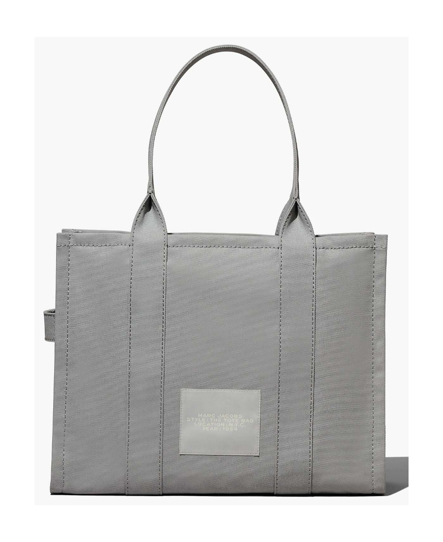 Shop Marc Jacobs The Large Tote Bag In Gray