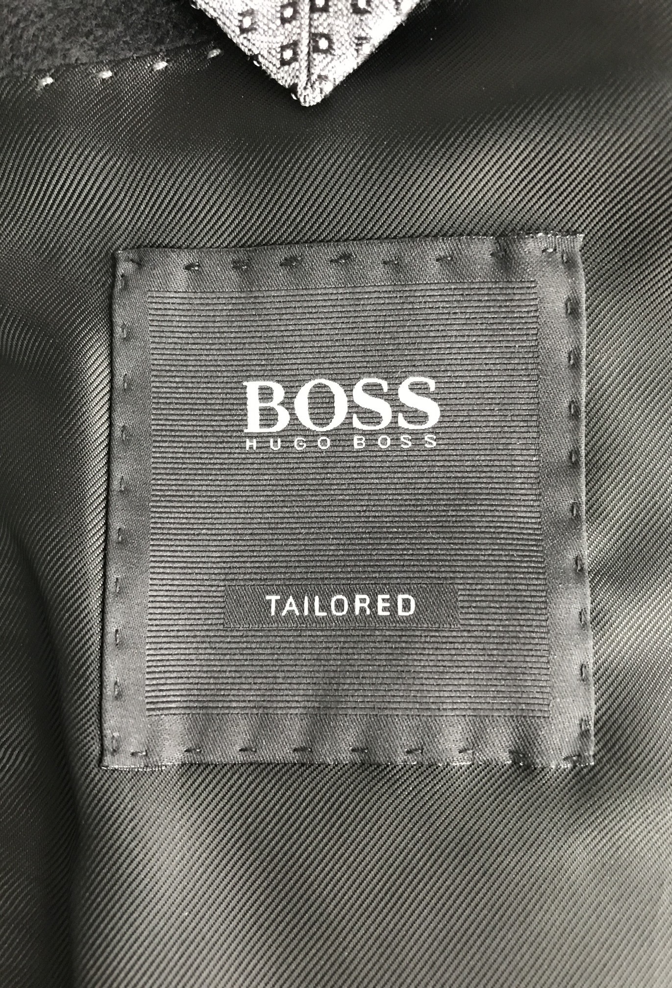 Hugo Boss Single-breasted Suit Jacket In Black