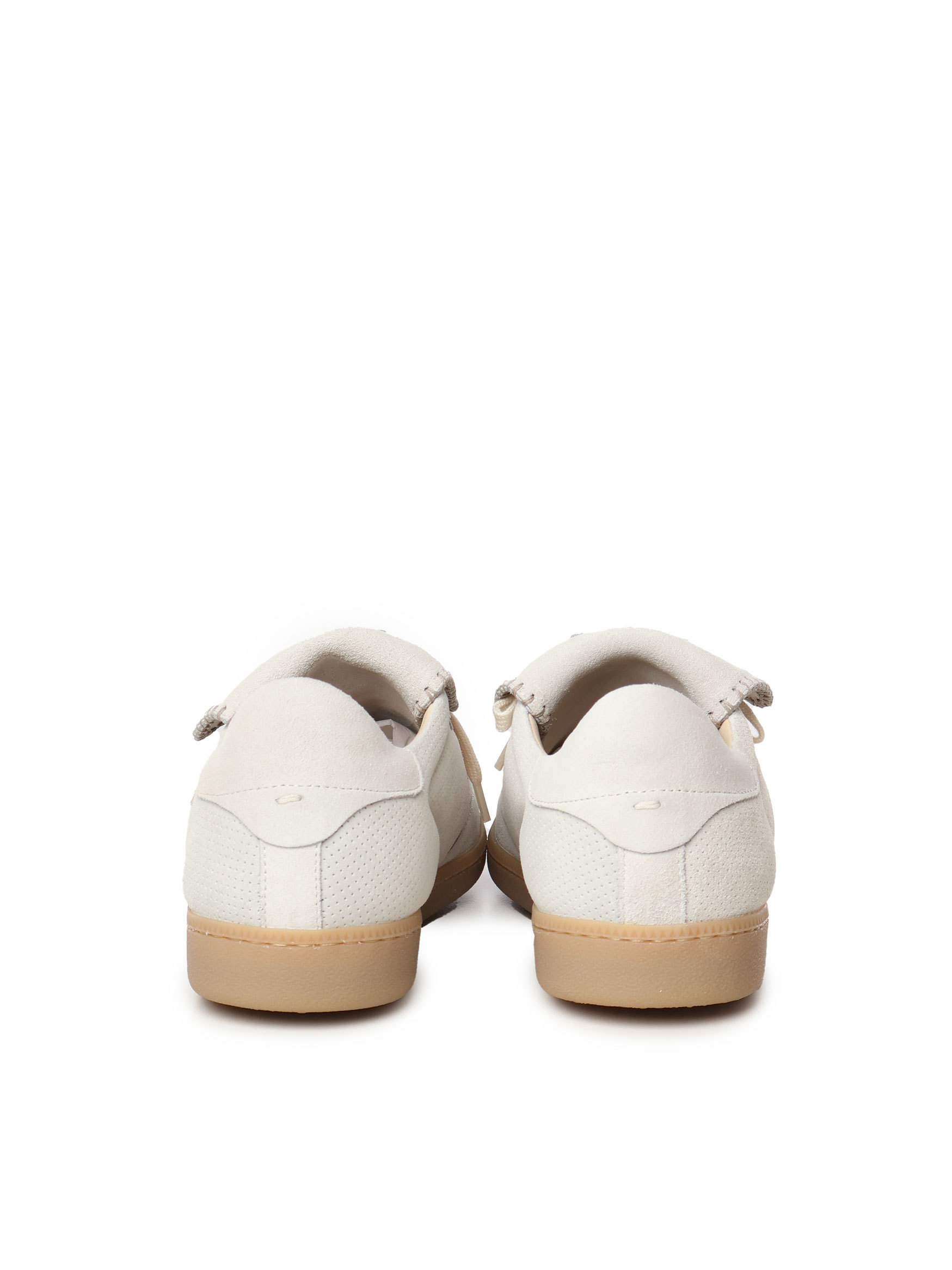 Eleventy Lace-up Sneakers In White