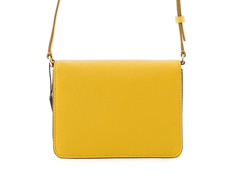 Dolce & Gabbana Logo Details Satchel In Yellow