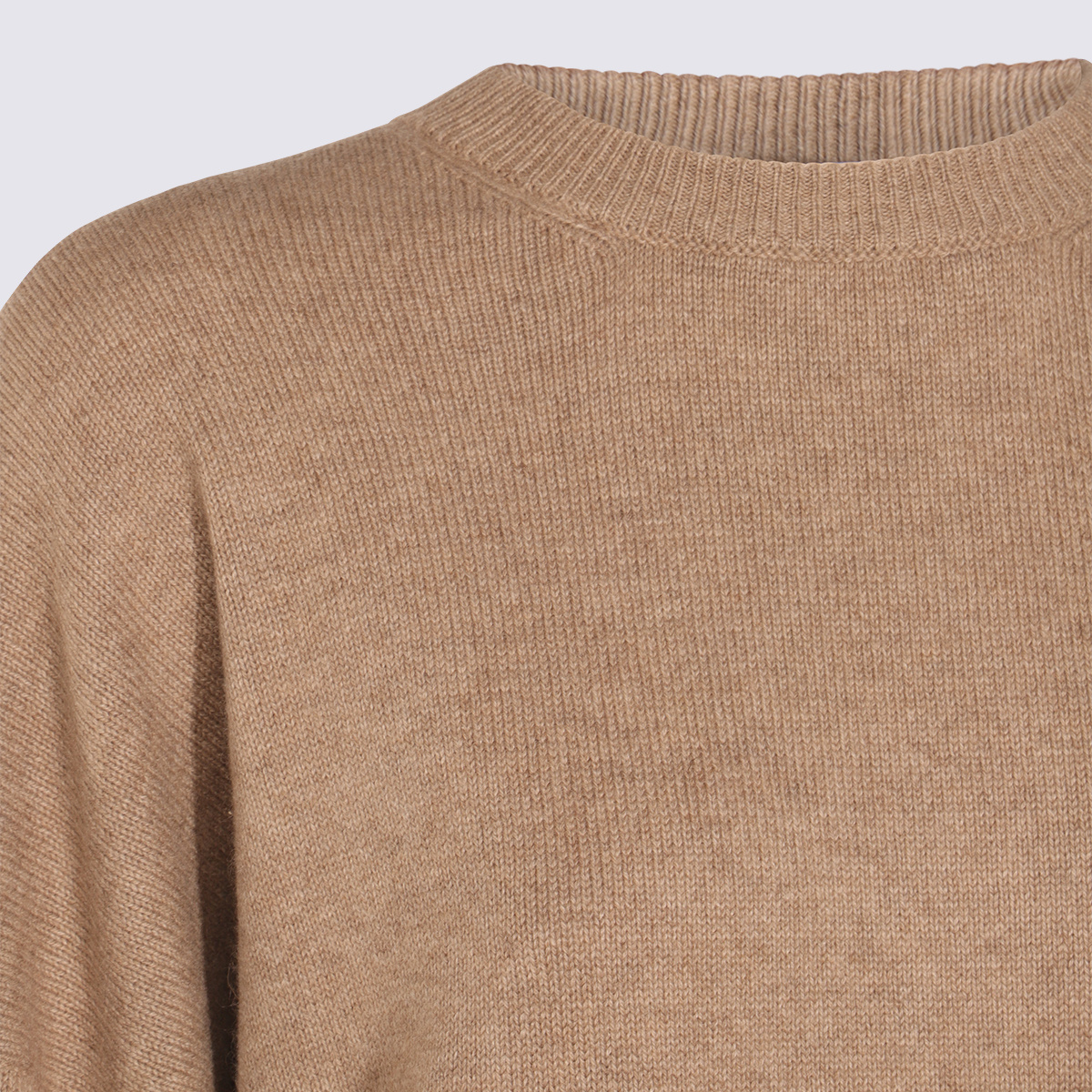 Brunello Cucinelli Knitwear With Long Sleeves Crewneck In Blue