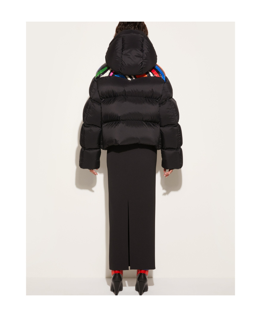 Pucci Onde-panelling Hooded Puffer Jacket
