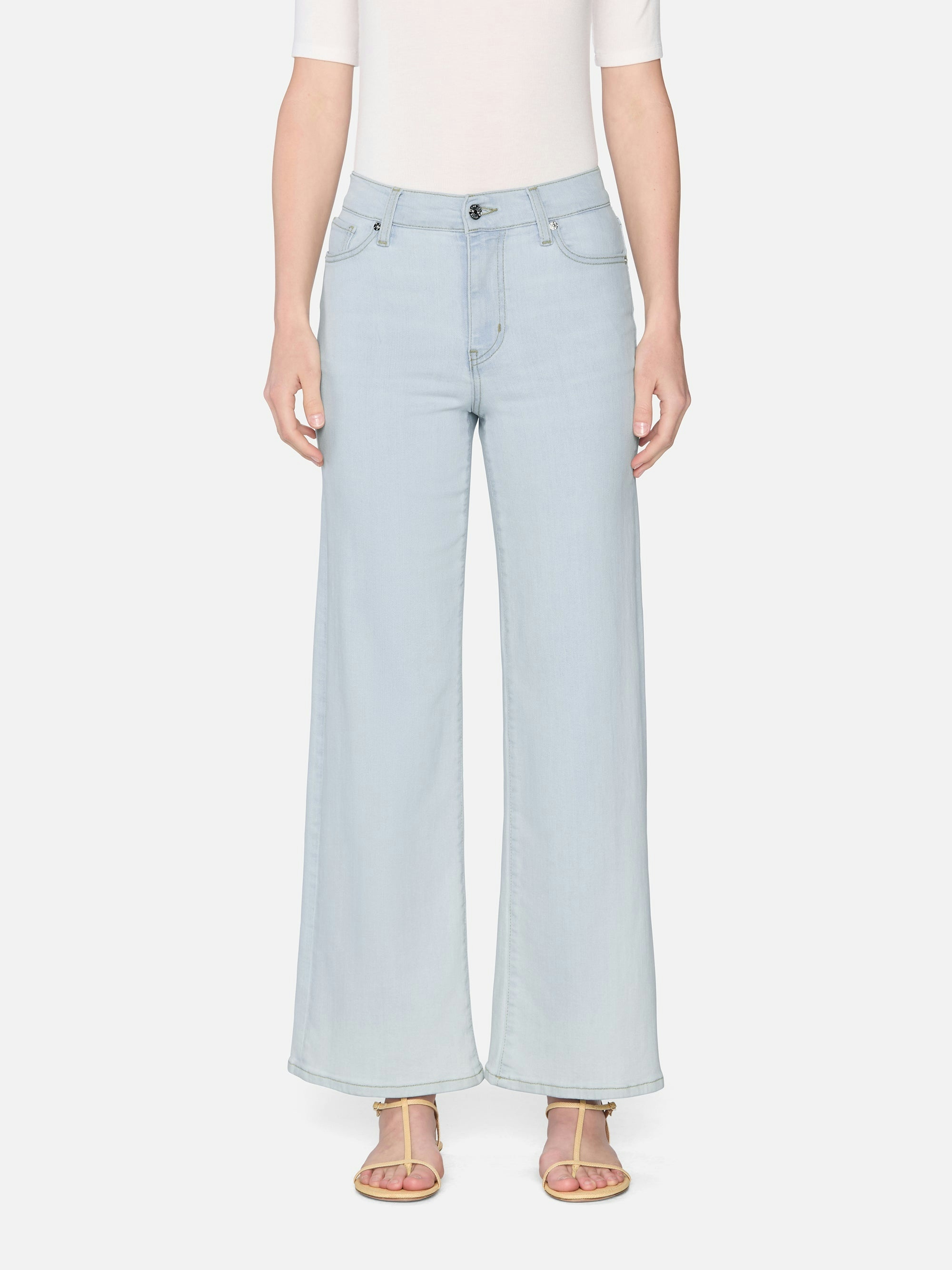 Frame Le Slim Jeans In Black