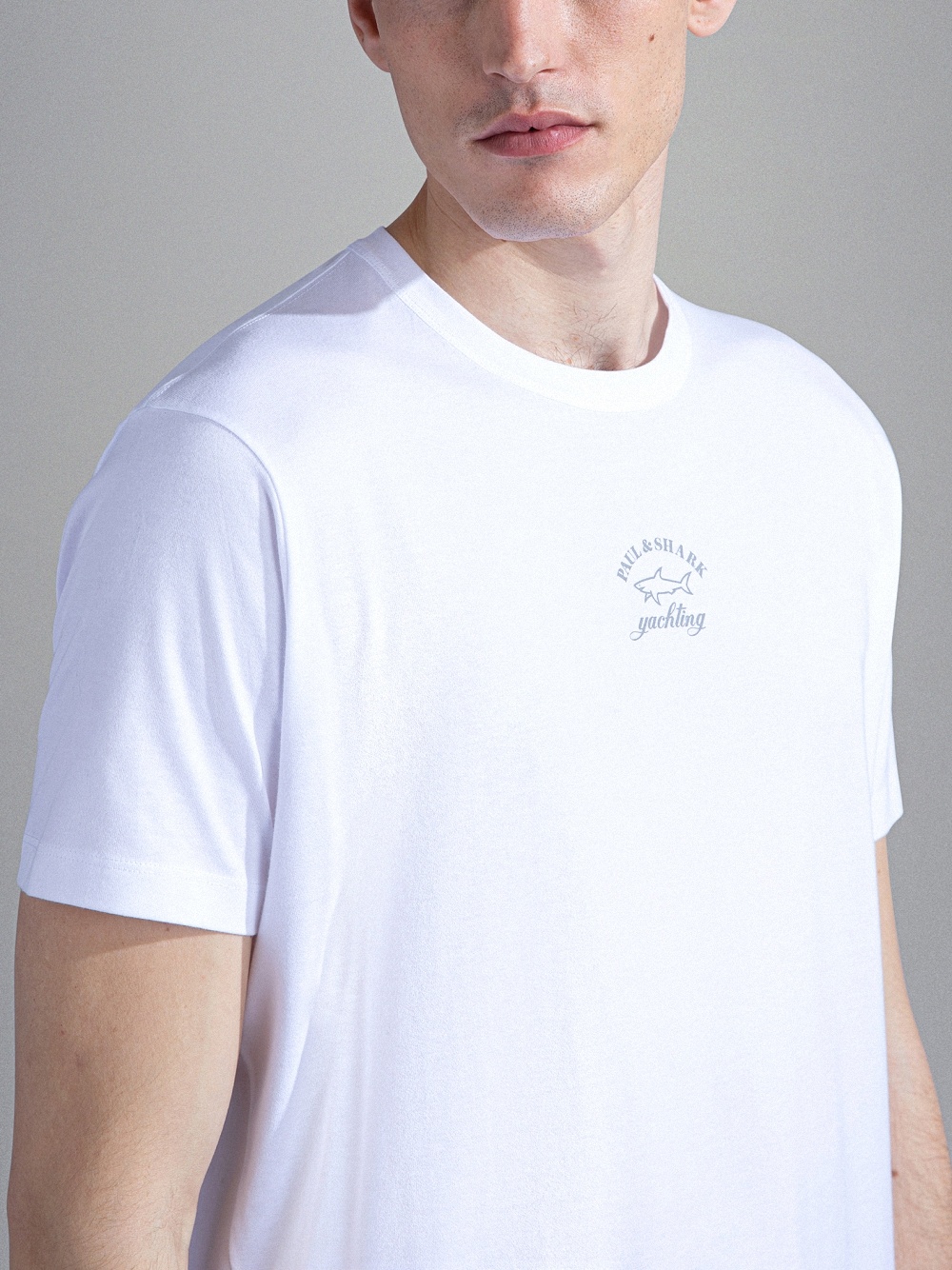Shop Paul & Shark Short-sleeved T-shirt In White