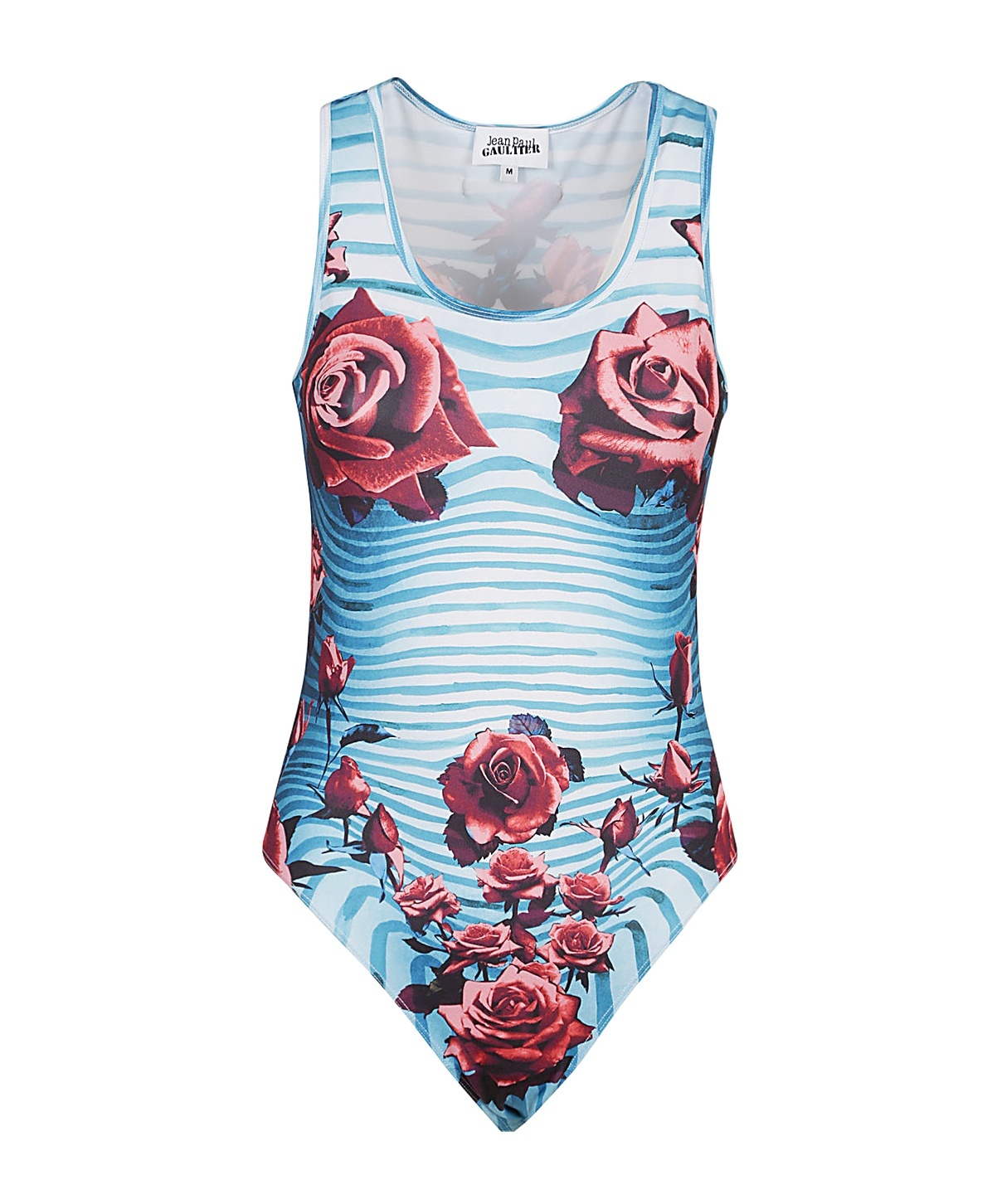Jean Paul Gaultier Sleeveless Jumpsuit In Blue