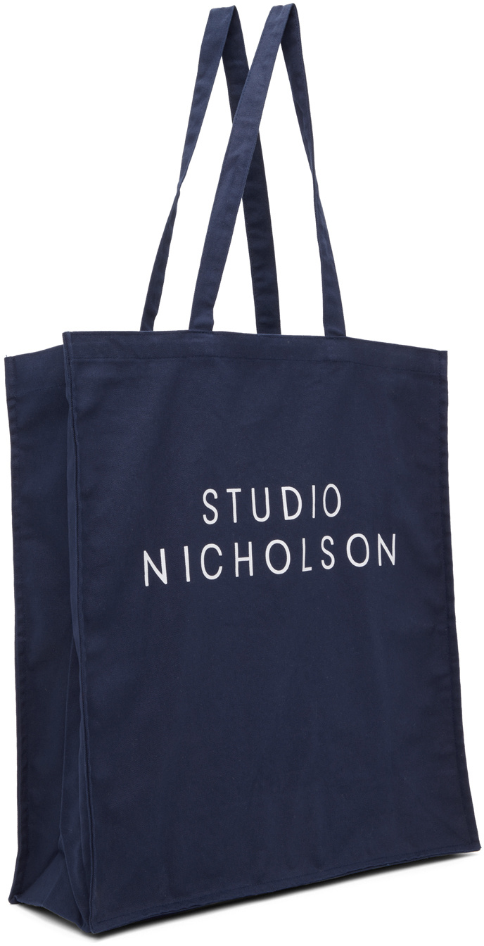Studio Nicholson Logo Handbag In Blue