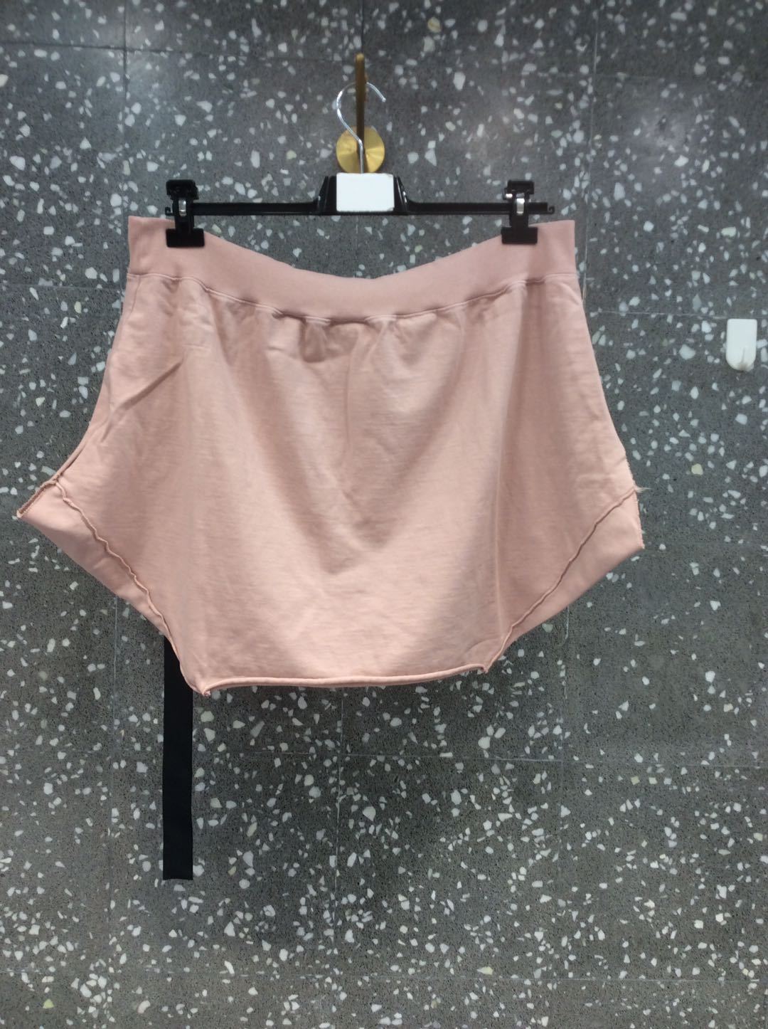 Rick Owens Drkshdw Boat-neck Cotton T-shit In Pink