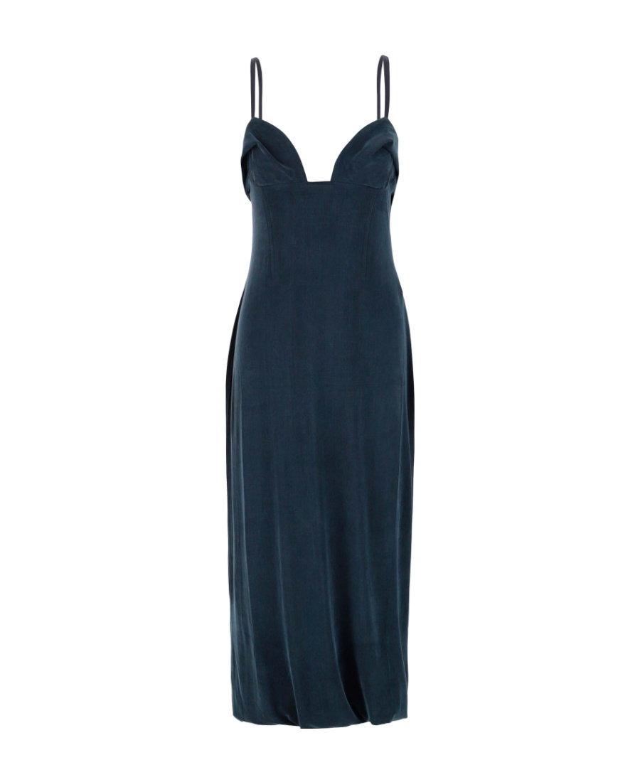Jacquemus La Robe Praia In Black