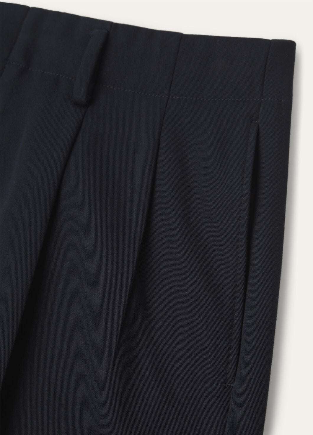 Loro Piana Joetsu Bermuda Shorts In Navy Blue