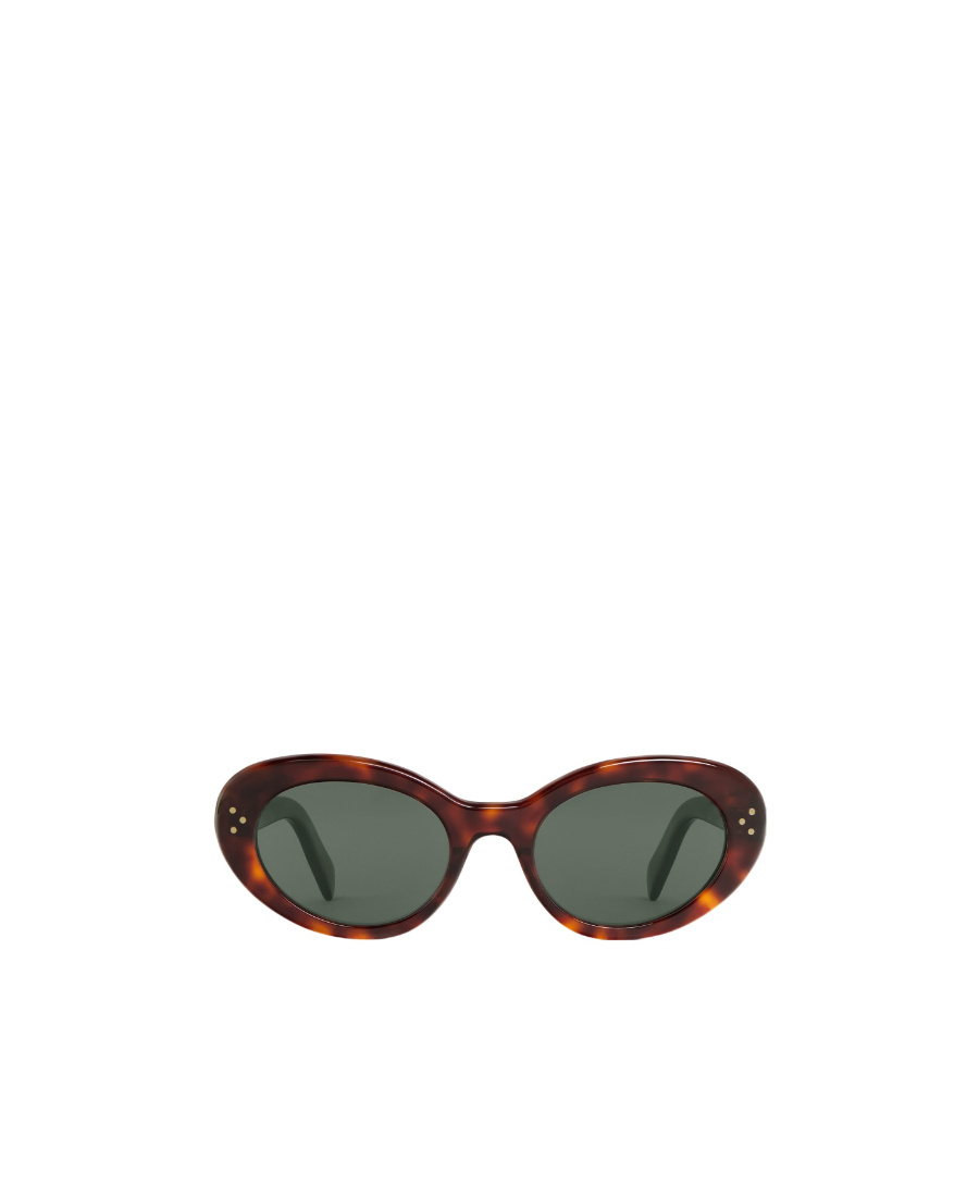 Celine Cat Eye S193 Sunglasses In Acetate In Brown