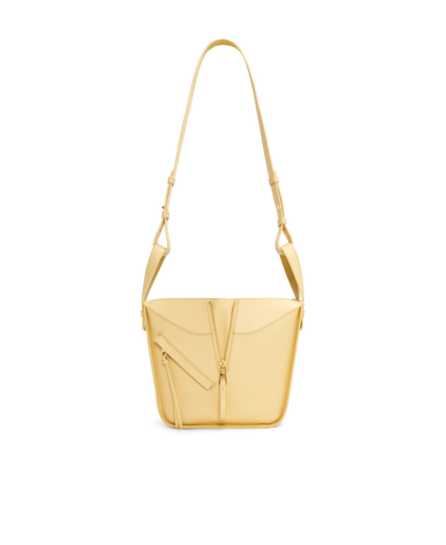 Loewe Hammock Logo Shoulder Bag In Nude