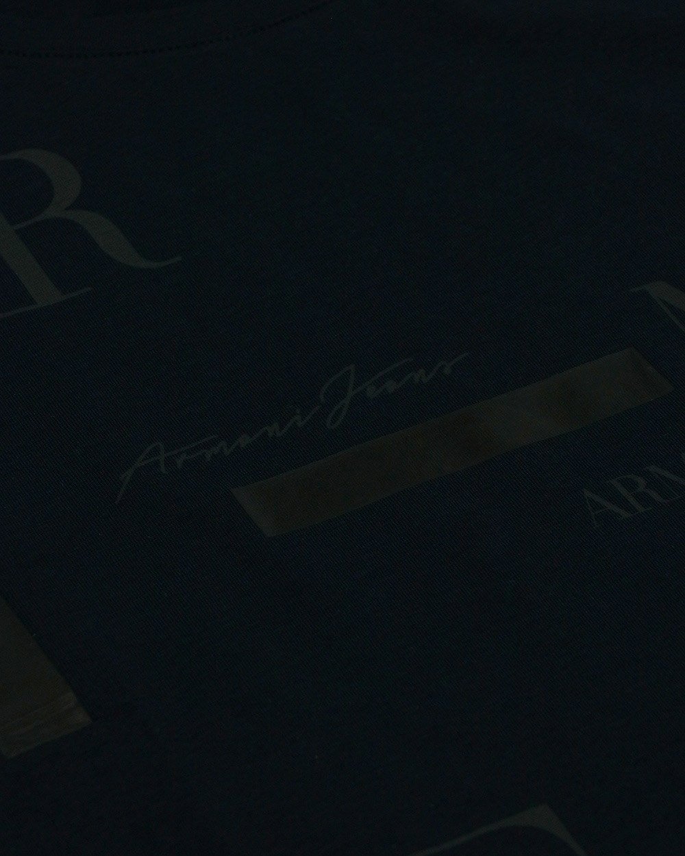 ARMANI JEANS LOGO ROUND-NECK T-SHIRT