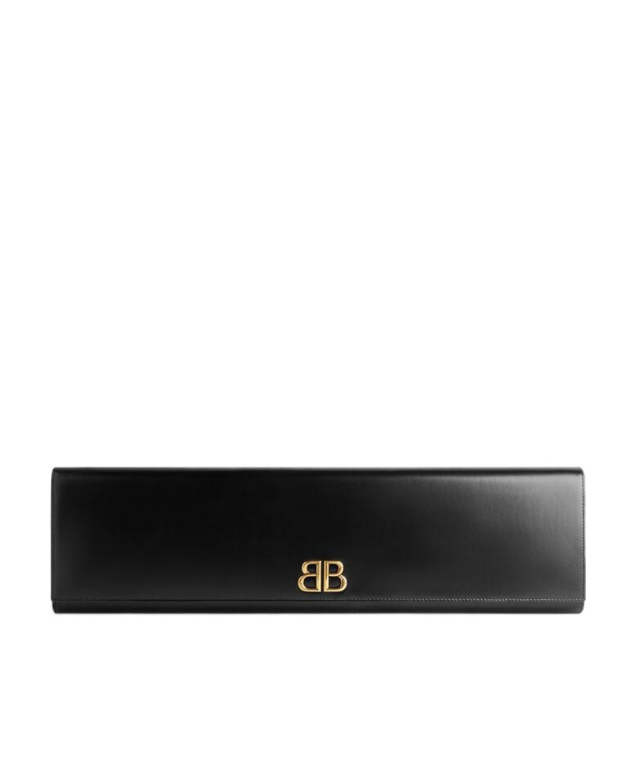 Balenciaga Women's Maxi Clutch In Black In Black