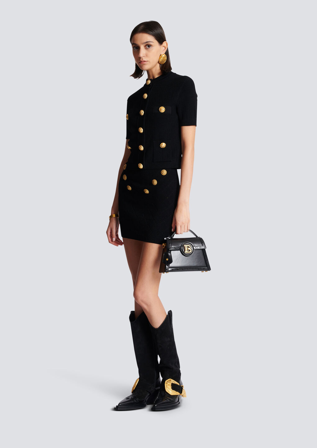 Balmain Skirts In Black