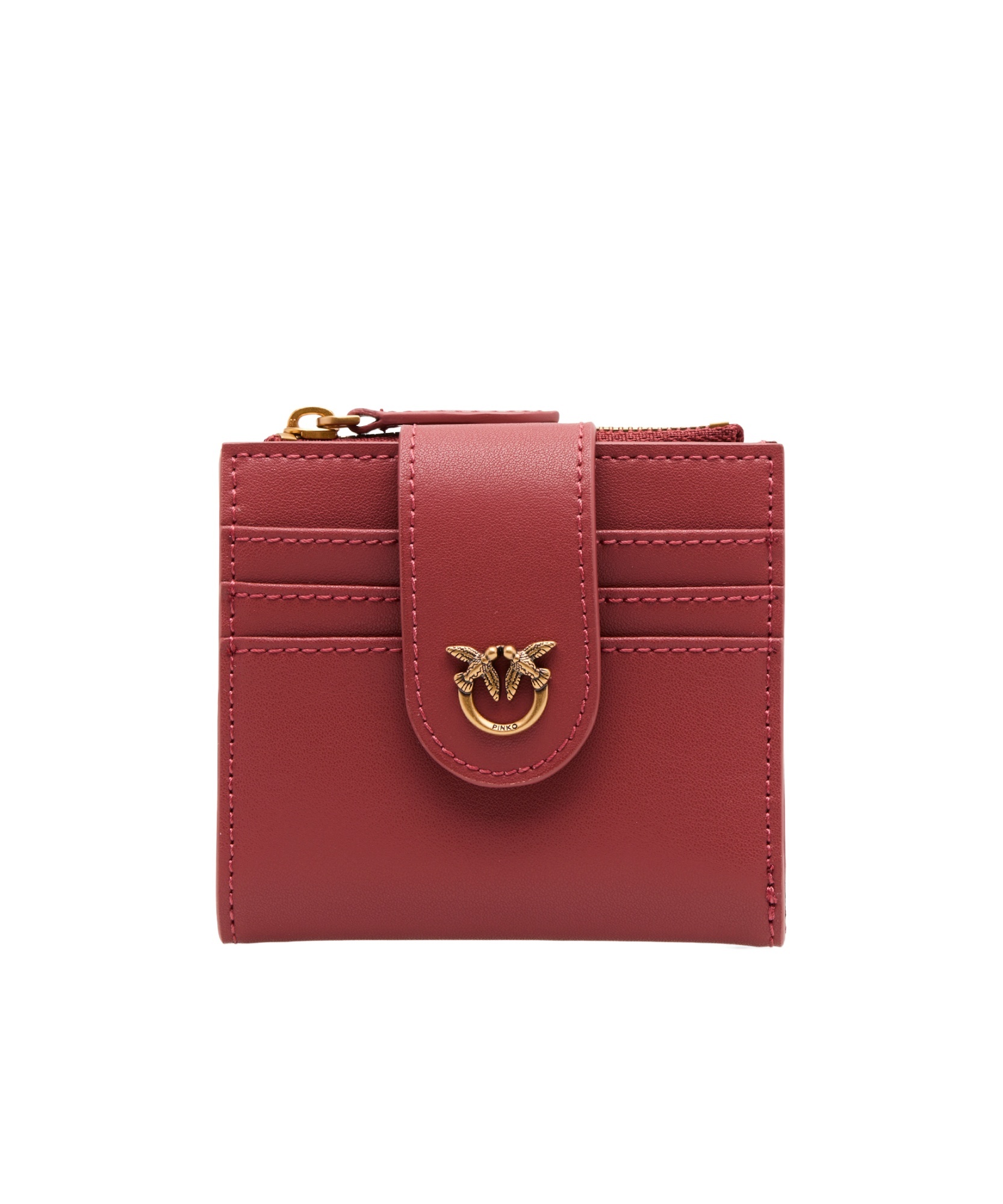 Pinko Double-fold Wallet In Red