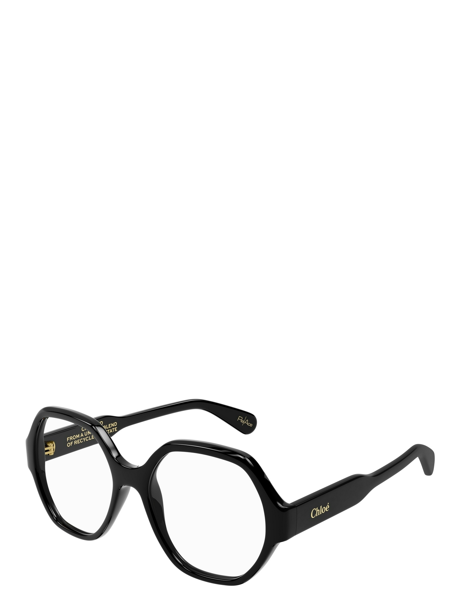 Chloé Rectangular Frame Glasses In Black