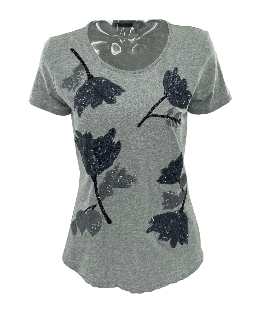 Sportmax Short-sleeved T-shirt In Gray