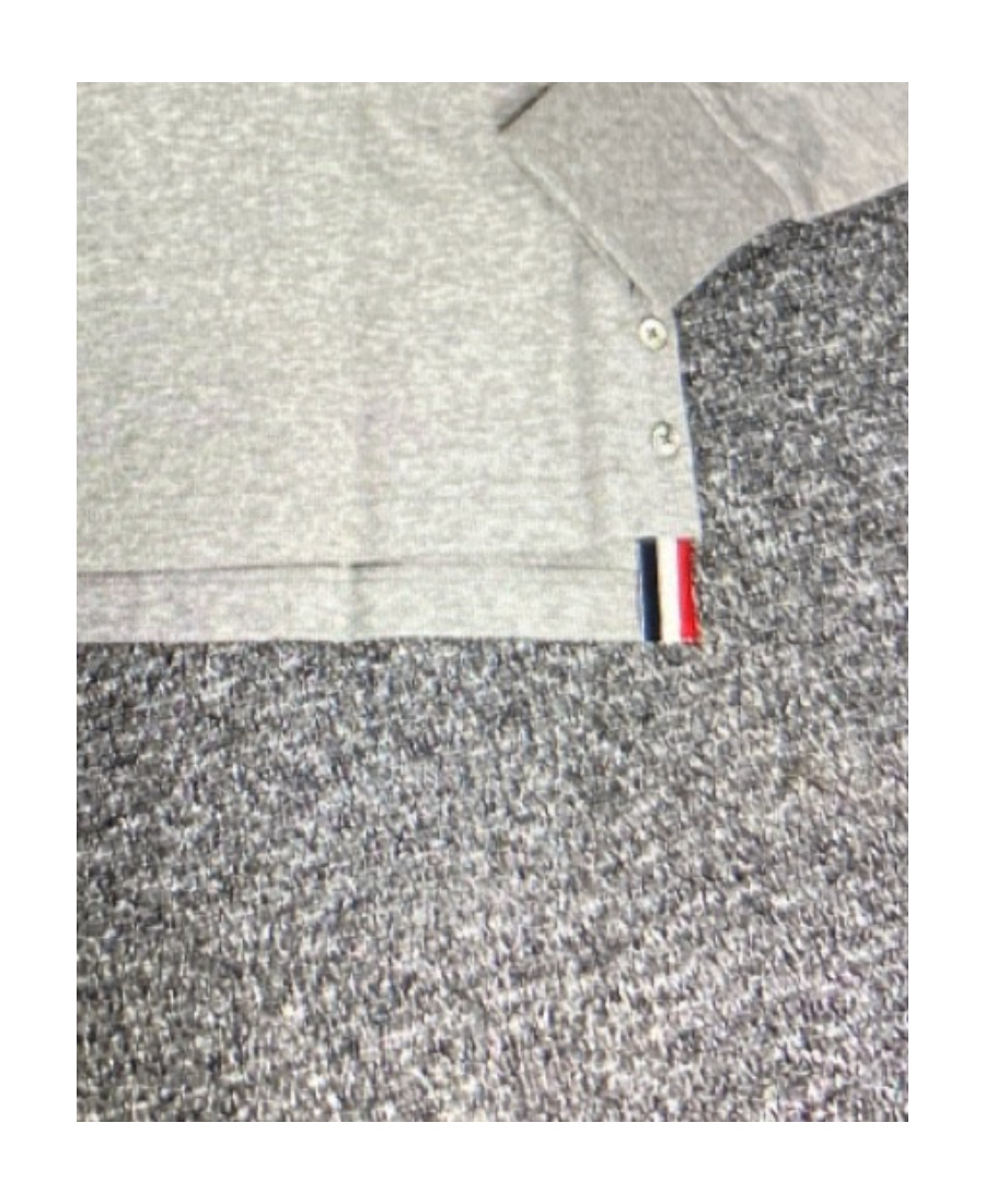Thom Browne 4-bar Long-sleeve Cotton Jersey Ruby T-shirt In Gray
