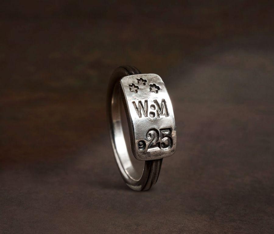 Werkstatt:münchen Werkstatt Munchen Ring Symbol 25 Years M1711 Tf In Gray